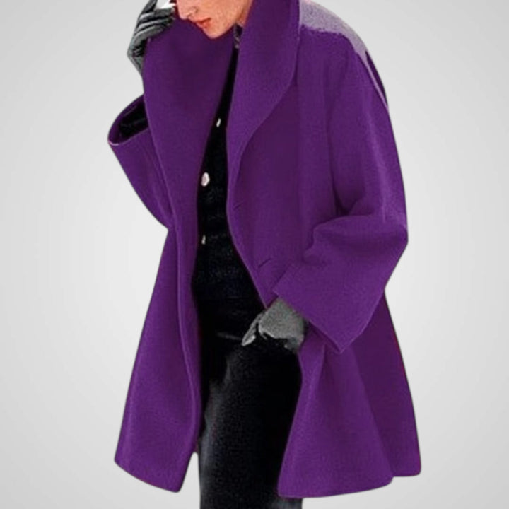 Elodie – Luxury Wool Windbreaker Coat