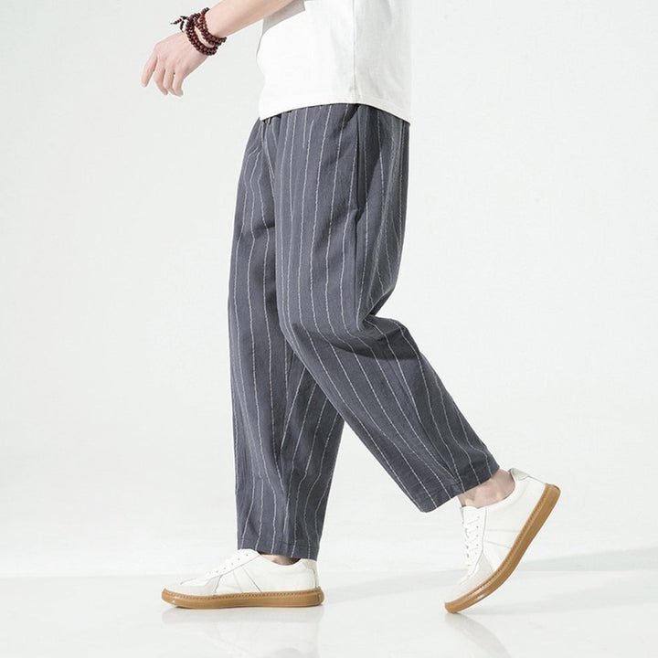Milner - Striped Relaxed Fit Trousers