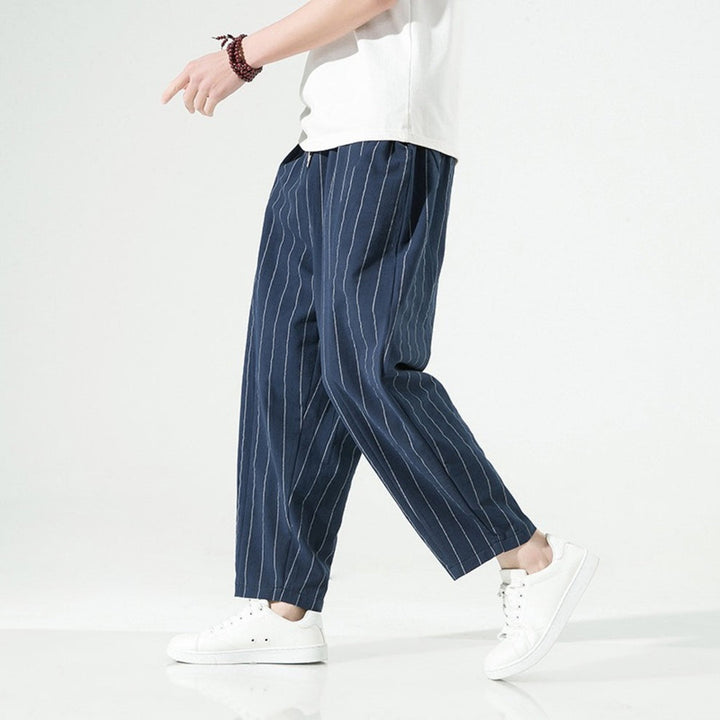 Milner - Striped Relaxed Fit Trousers