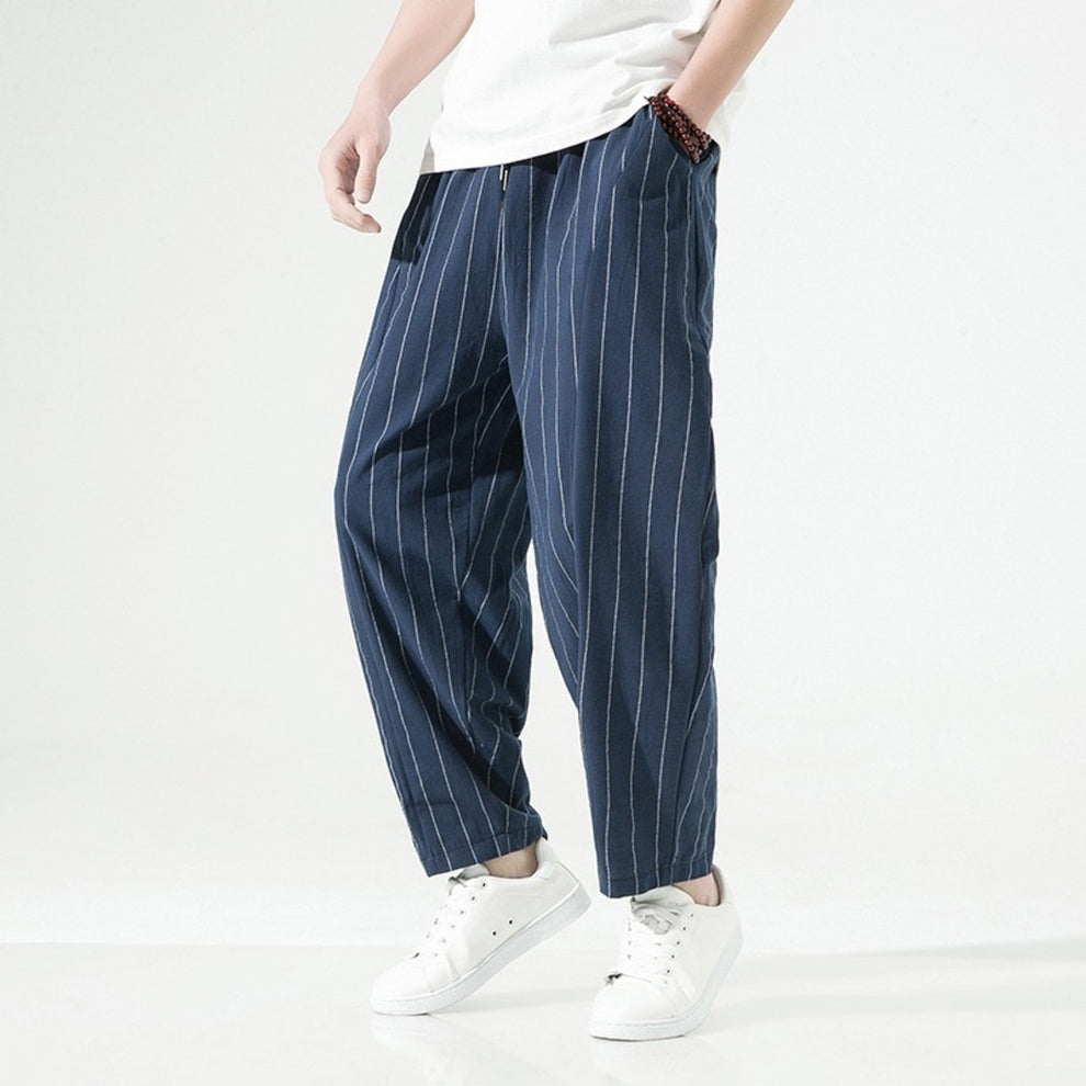 Milner - Striped Relaxed Fit Trousers