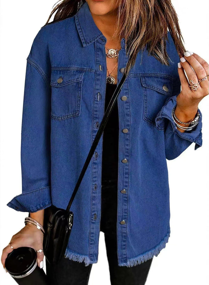 Flux - Denim Jacket With Button