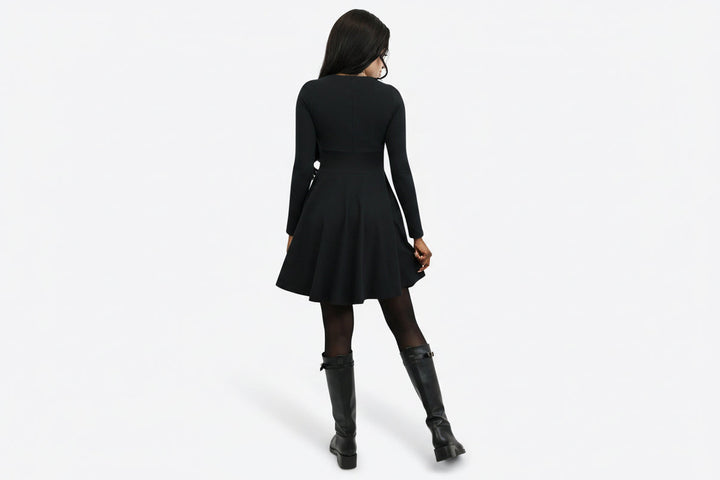 Nylaya - Fashionable Skort Dress
