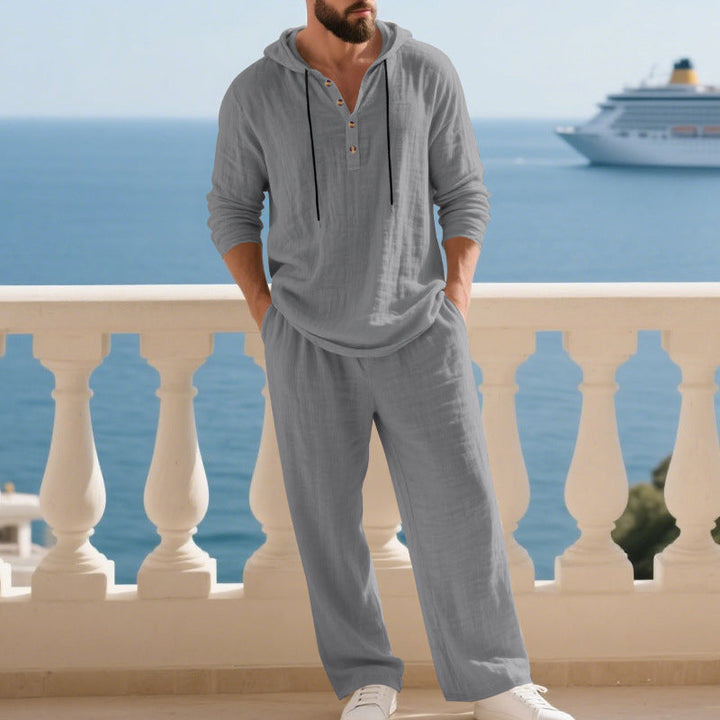 Maoray - Casual Hoodie And Pant Set