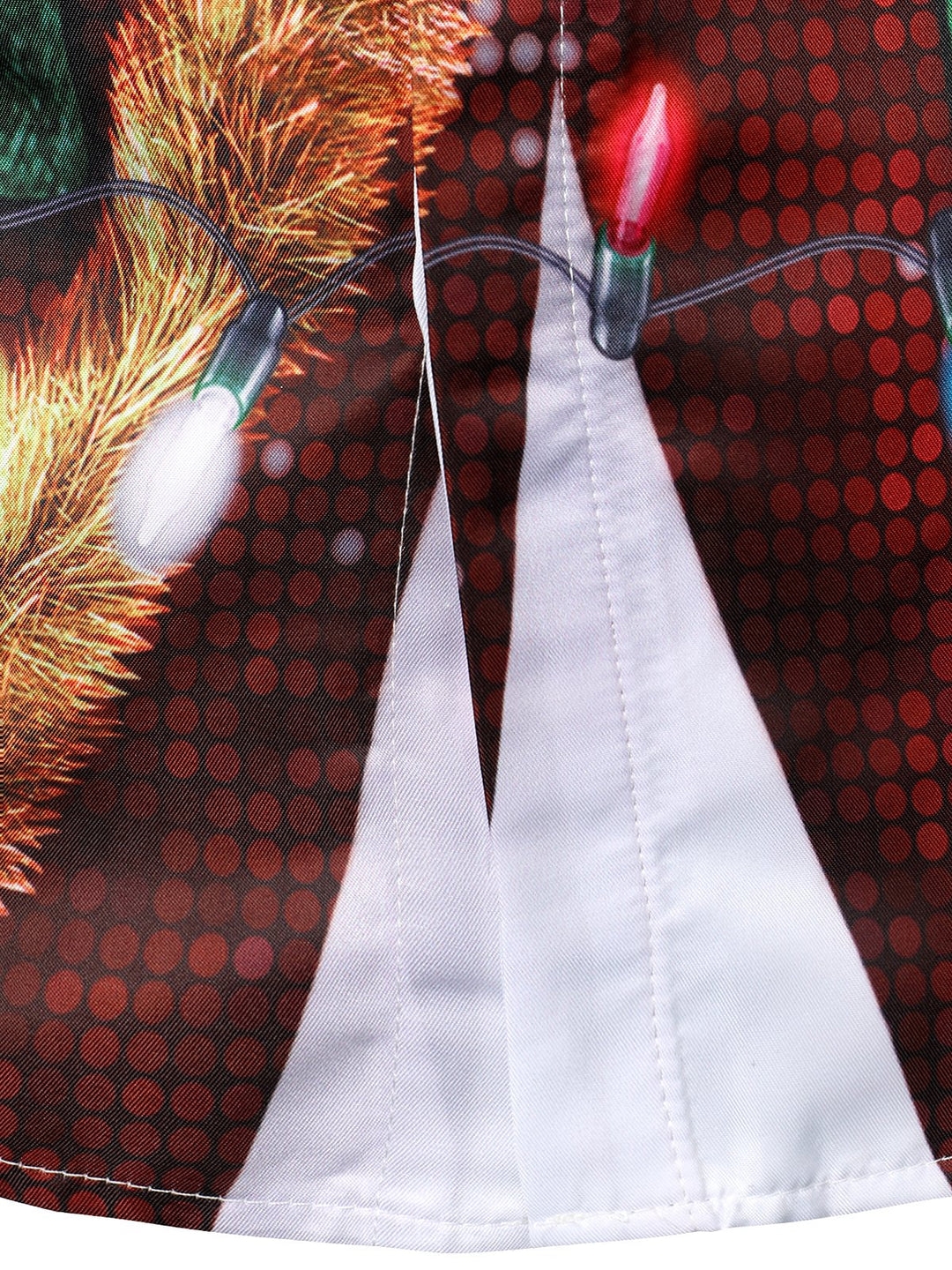 Bryce - Men's Christmas Fun outfit Theme top Holiday Button-down Long-Sleeved Shirt