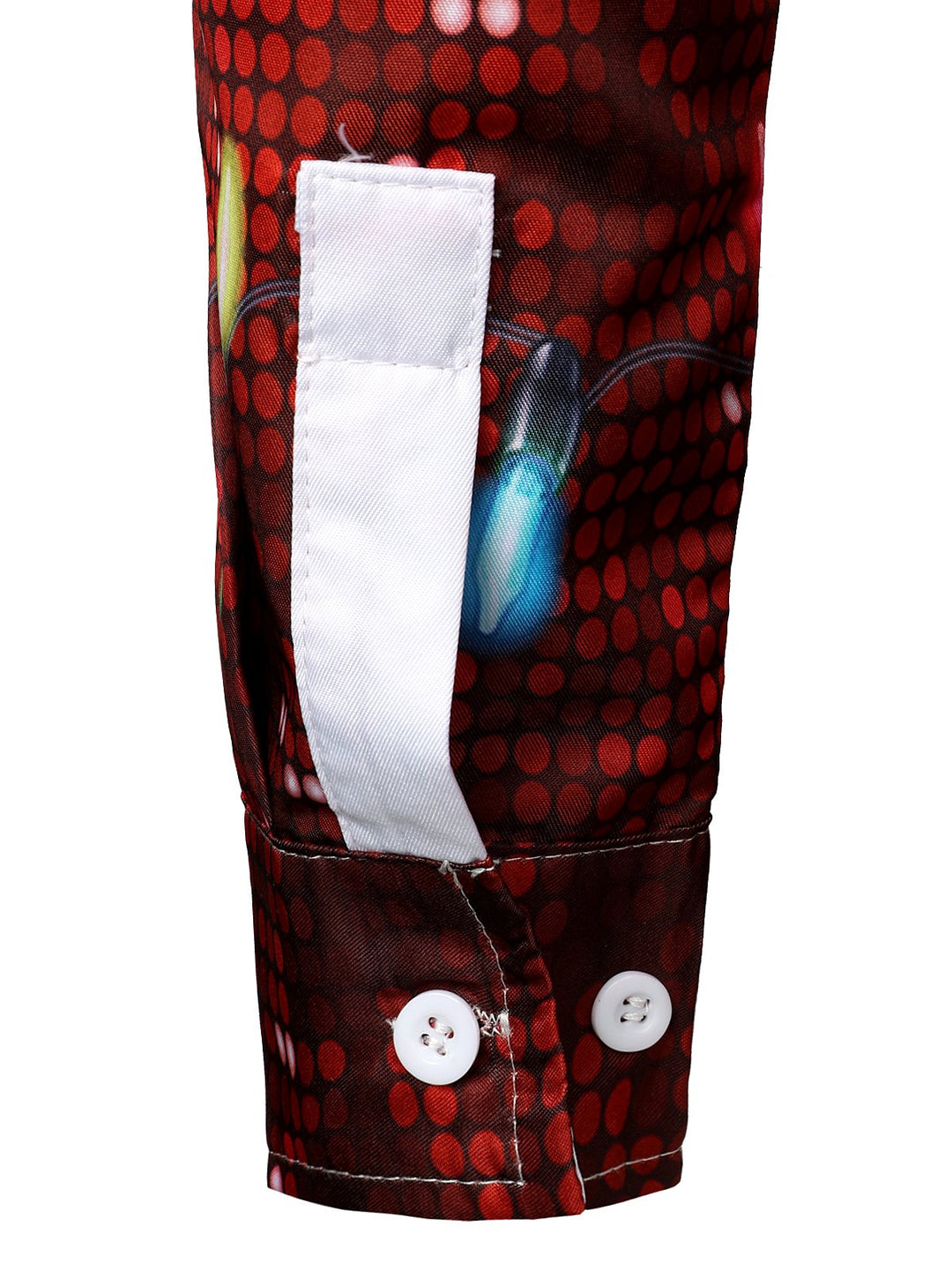 Bryce - Men's Christmas Fun outfit Theme top Holiday Button-down Long-Sleeved Shirt