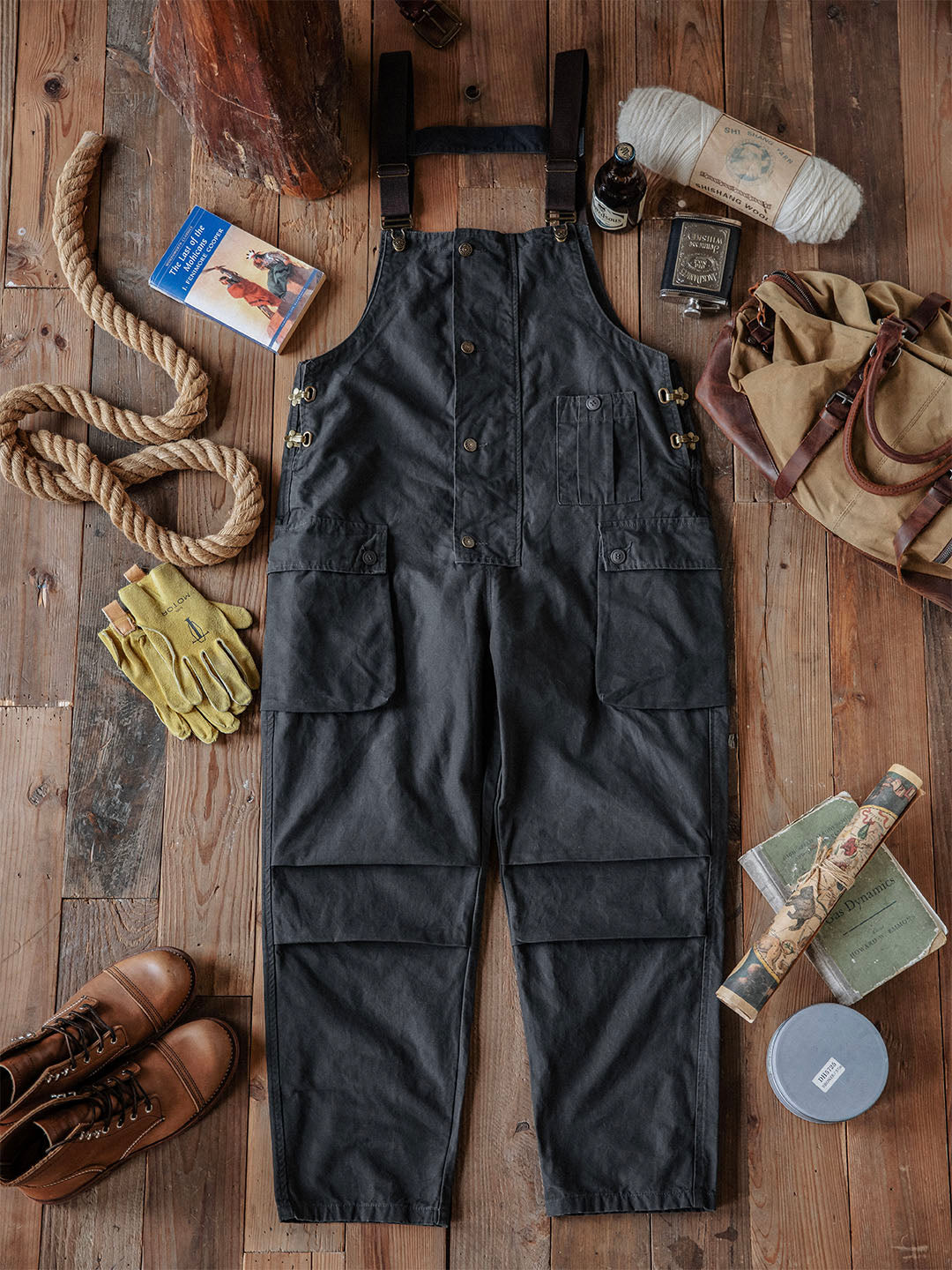 Ashton - Canvas Overalls
