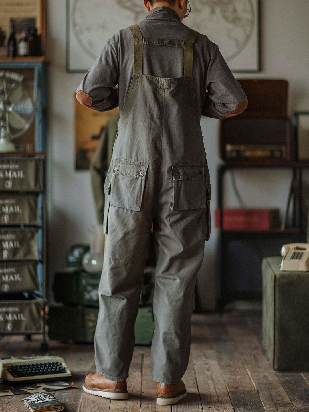 Ashton - Canvas Overalls