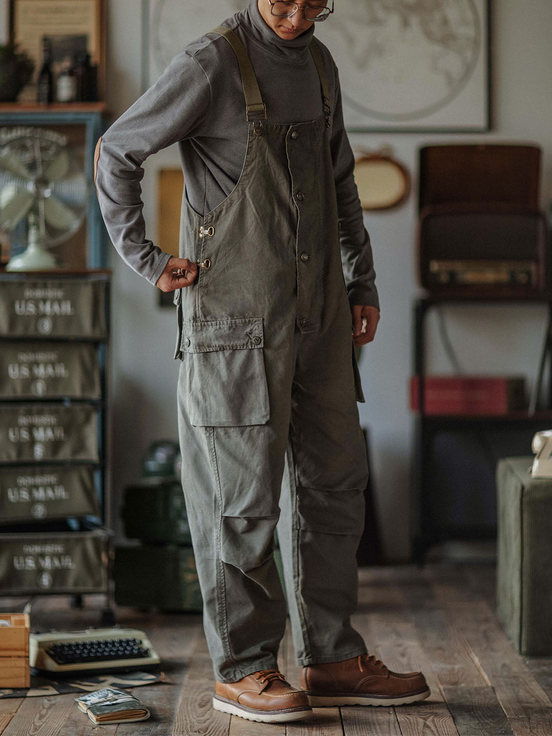 Ashton - Canvas Overalls