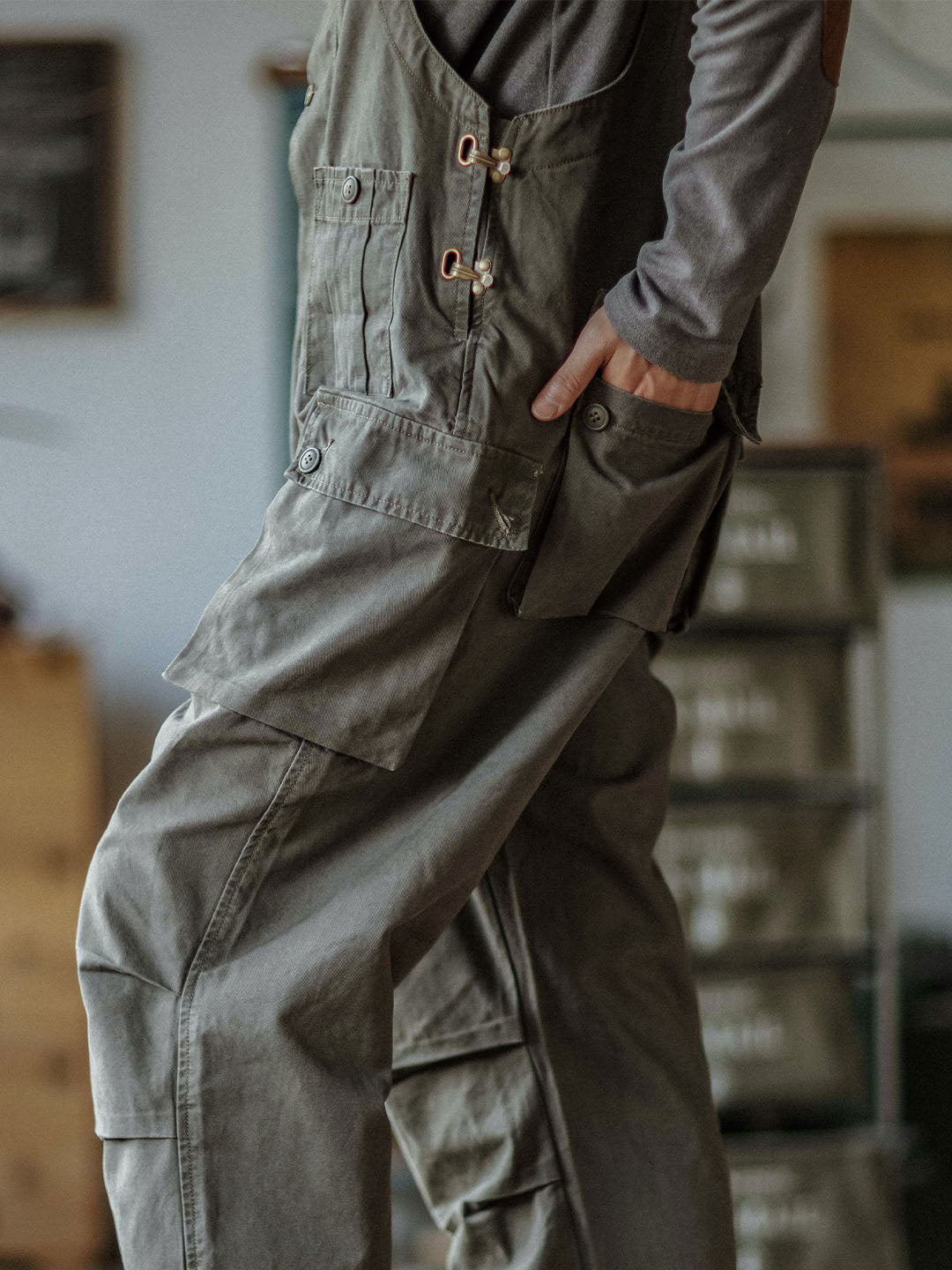 Ashton - Canvas Overalls