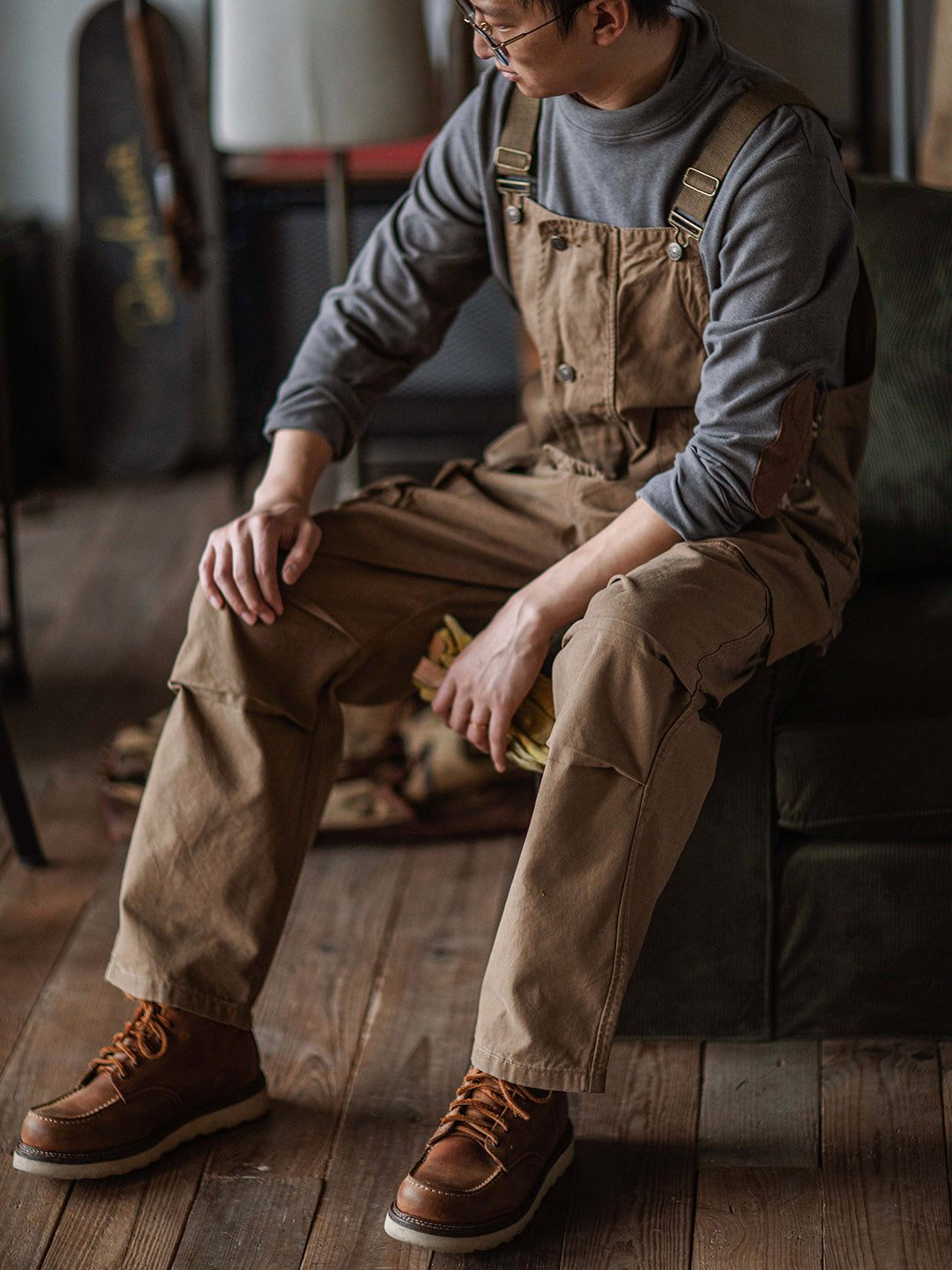 Ashton - Canvas Overalls