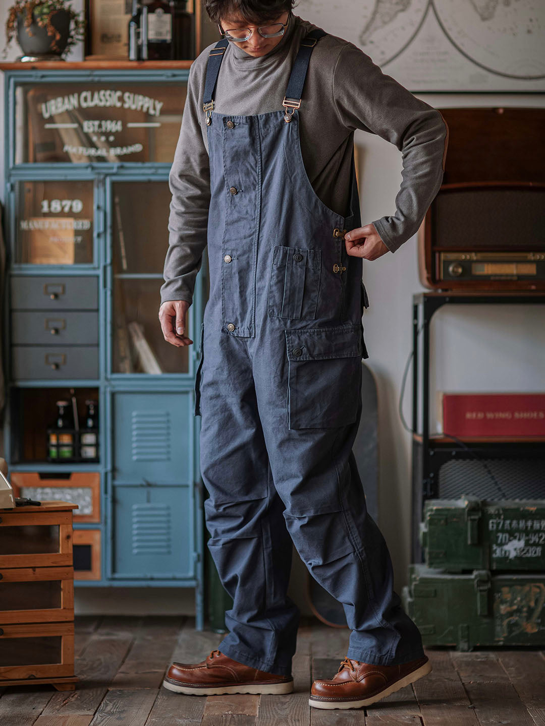 Ashton - Canvas Overalls