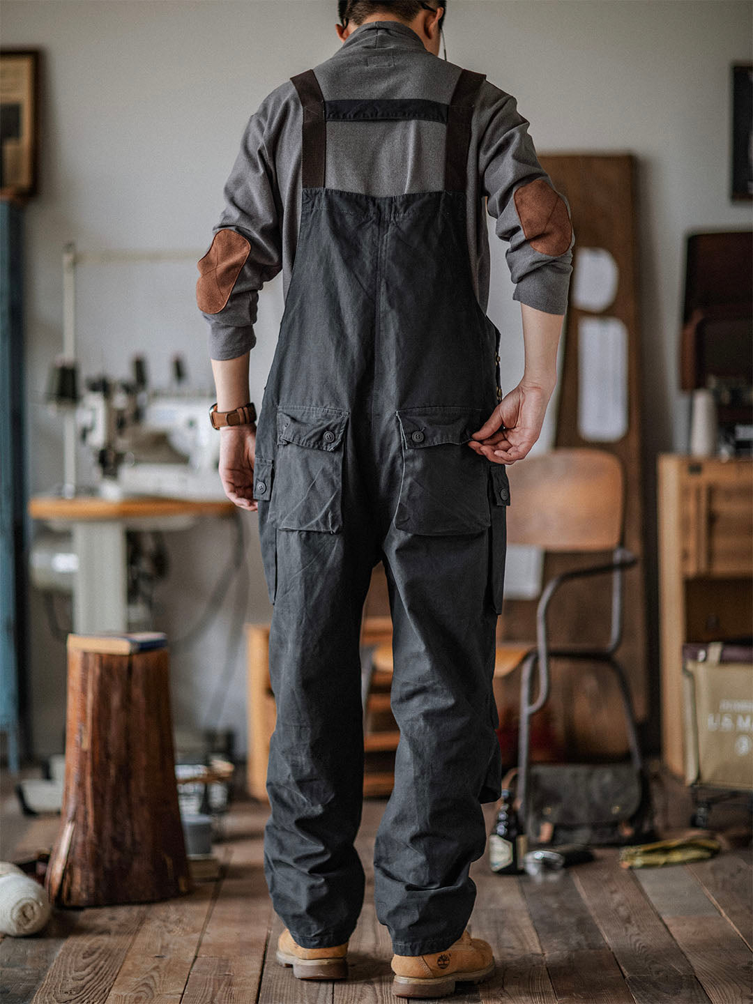 Ashton - Canvas Overalls