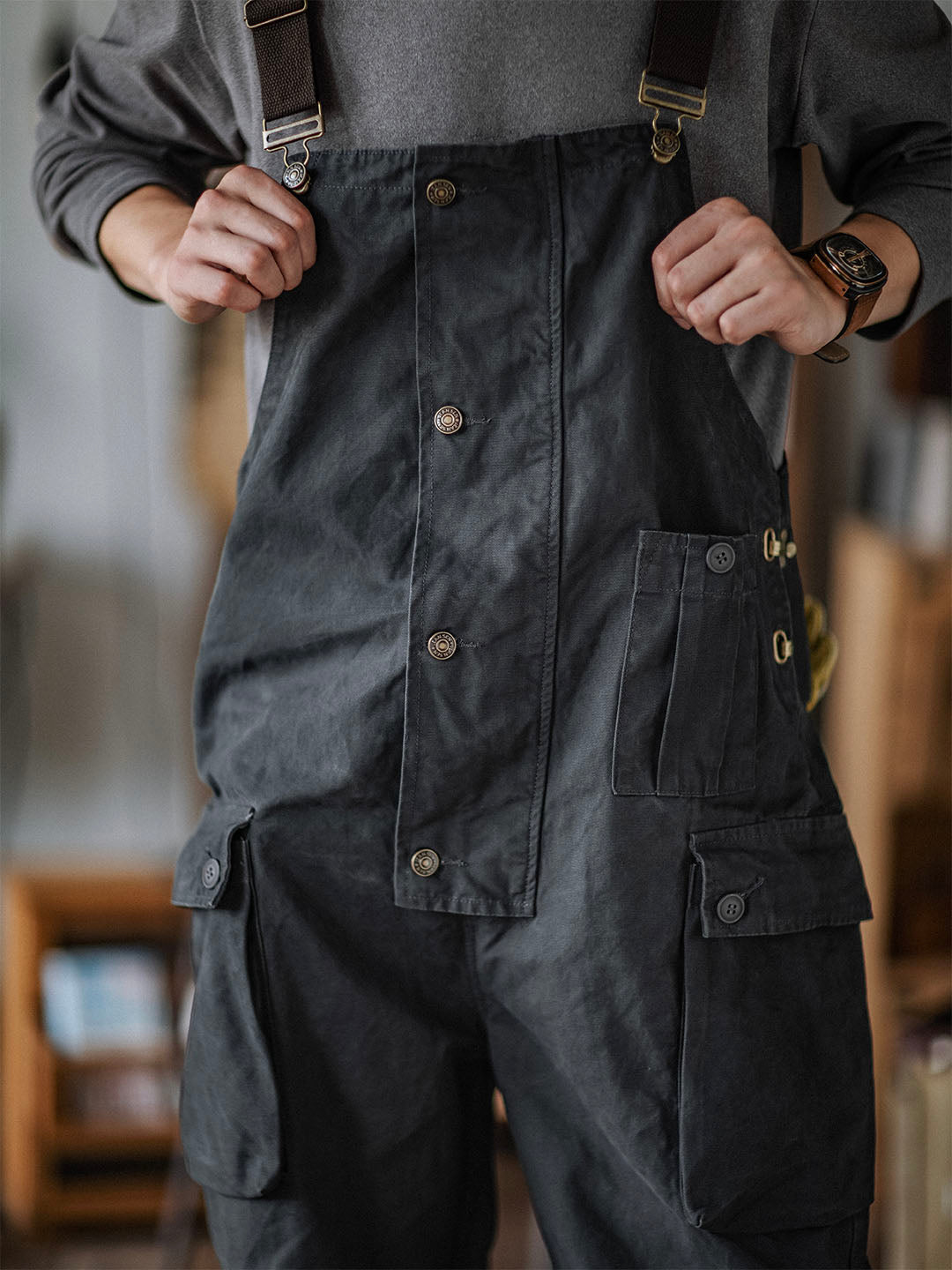 Ashton - Canvas Overalls