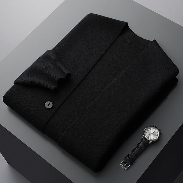 Seamus - Casual Button-Down Cardigan