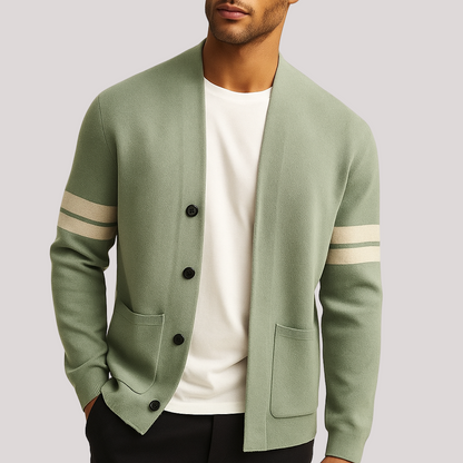 Seamus - Casual Button-Down Cardigan