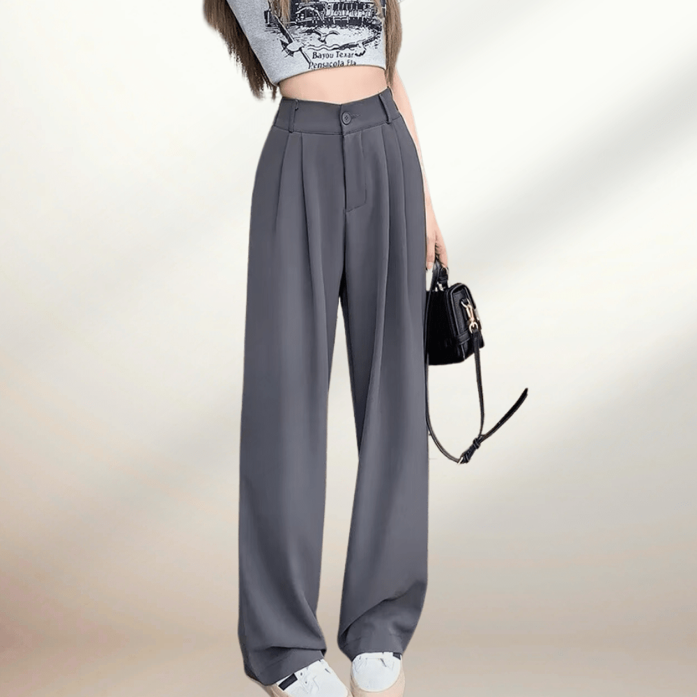 Susanne -  Loose High Waist Pant