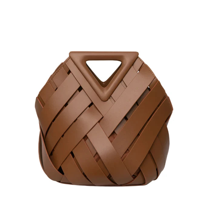 Vivetha - Triangle Shaped Handle Crossbody Bag