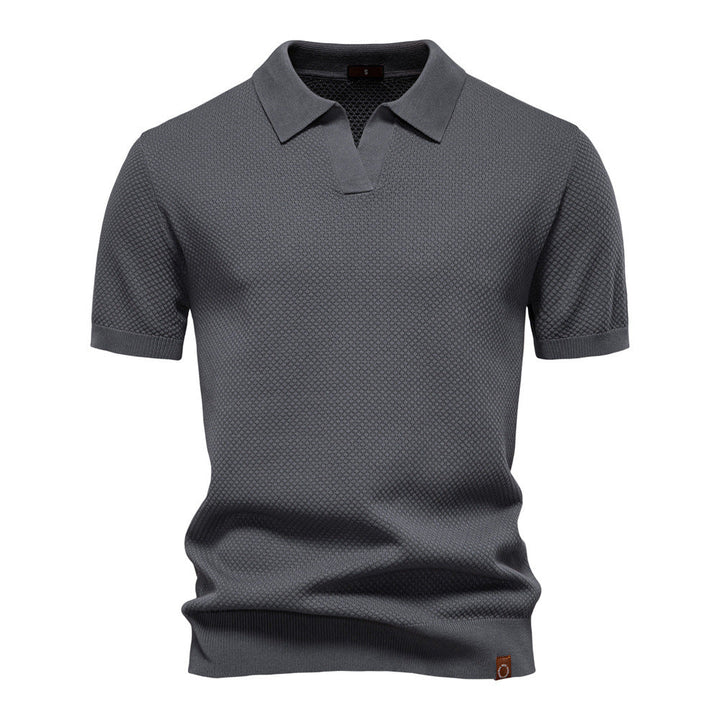 Ulrich - Elegant Short Sleeve Polo Shirt