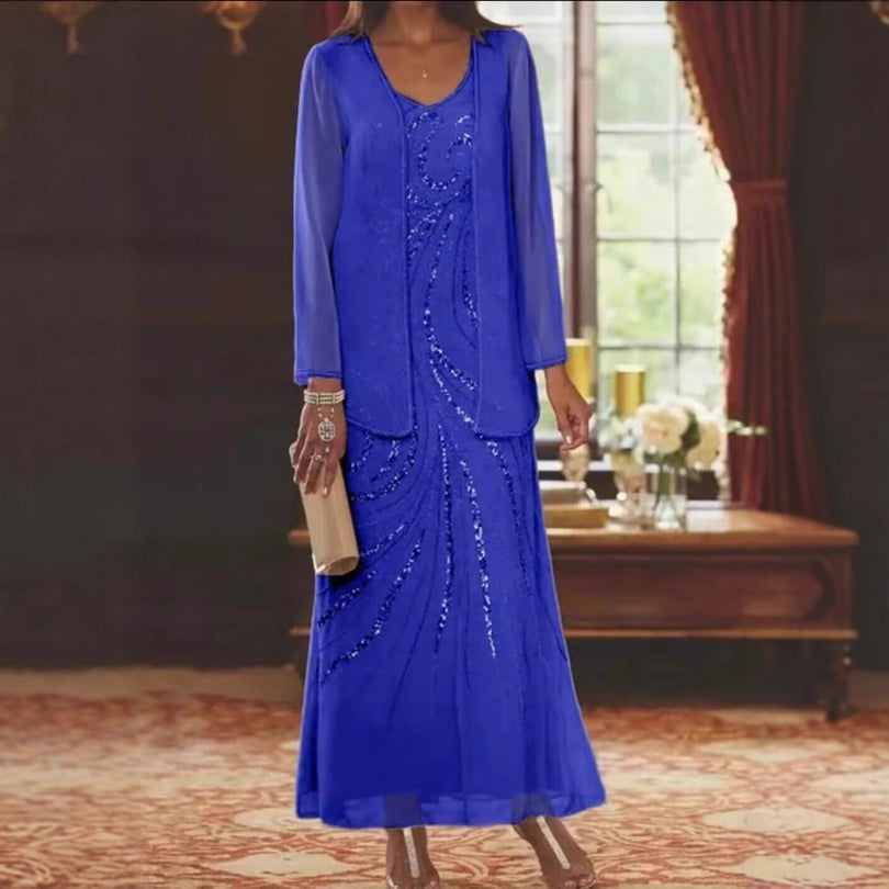Jungmin - Chiffon Dress Set