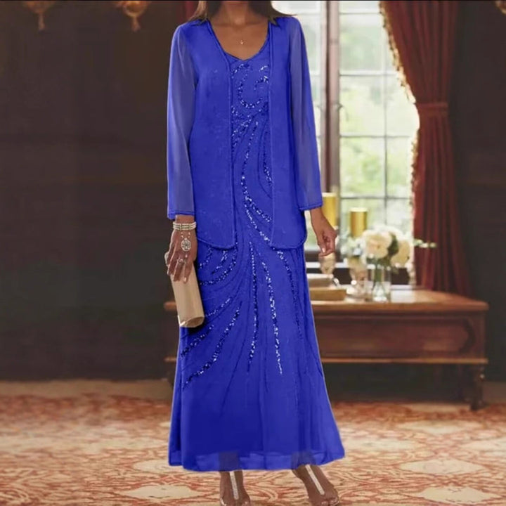 Jungmin - Chiffon Dress Set
