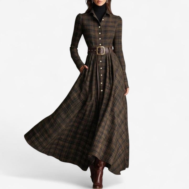Jannali - Elastic Waist Maxi Dress