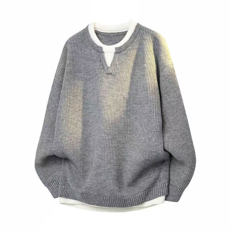 Avner - Long Sleeve Knitted Sweater