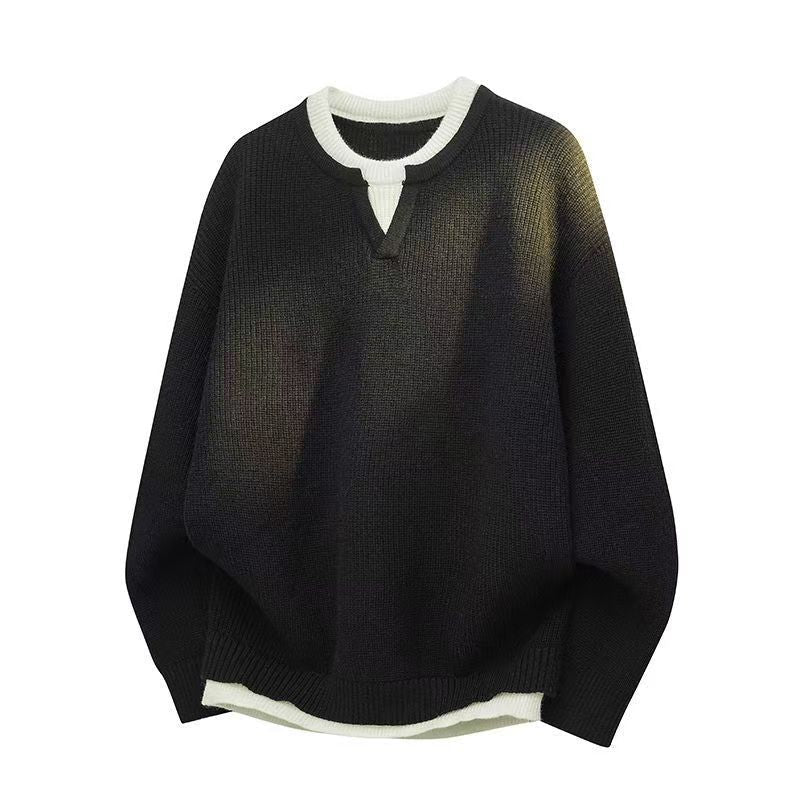 Avner - Long Sleeve Knitted Sweater