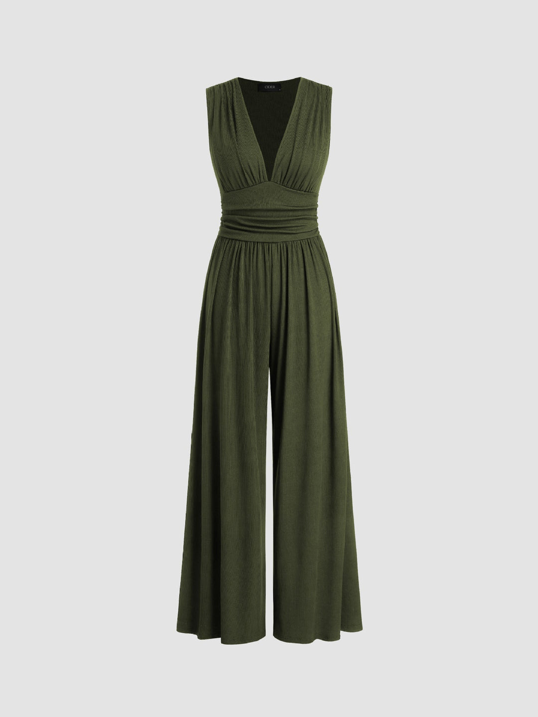 Donna - Chic Sleeveless Wide Leg Jumpsuit