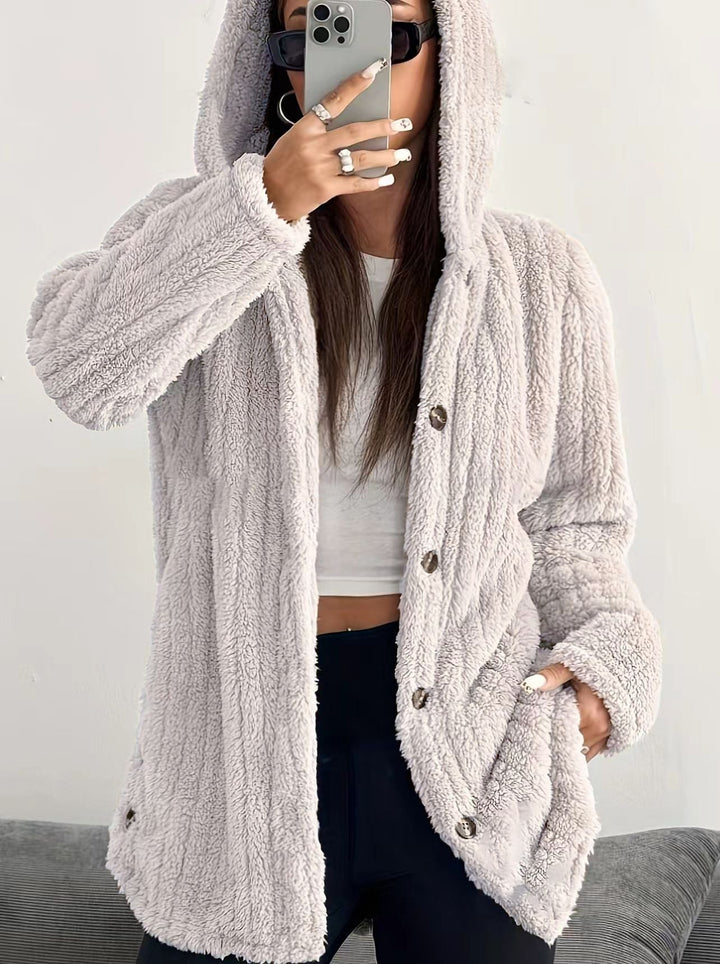 Robine - Long Sleeve Winter Hooded Jacket