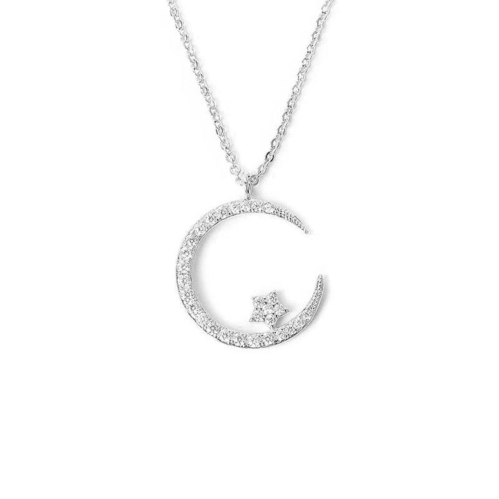 Mayana - Moon and Star Necklace
