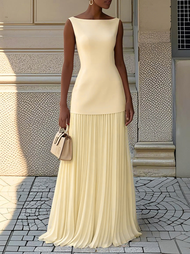 Ndilokelwa - Pleated Maxi Dress