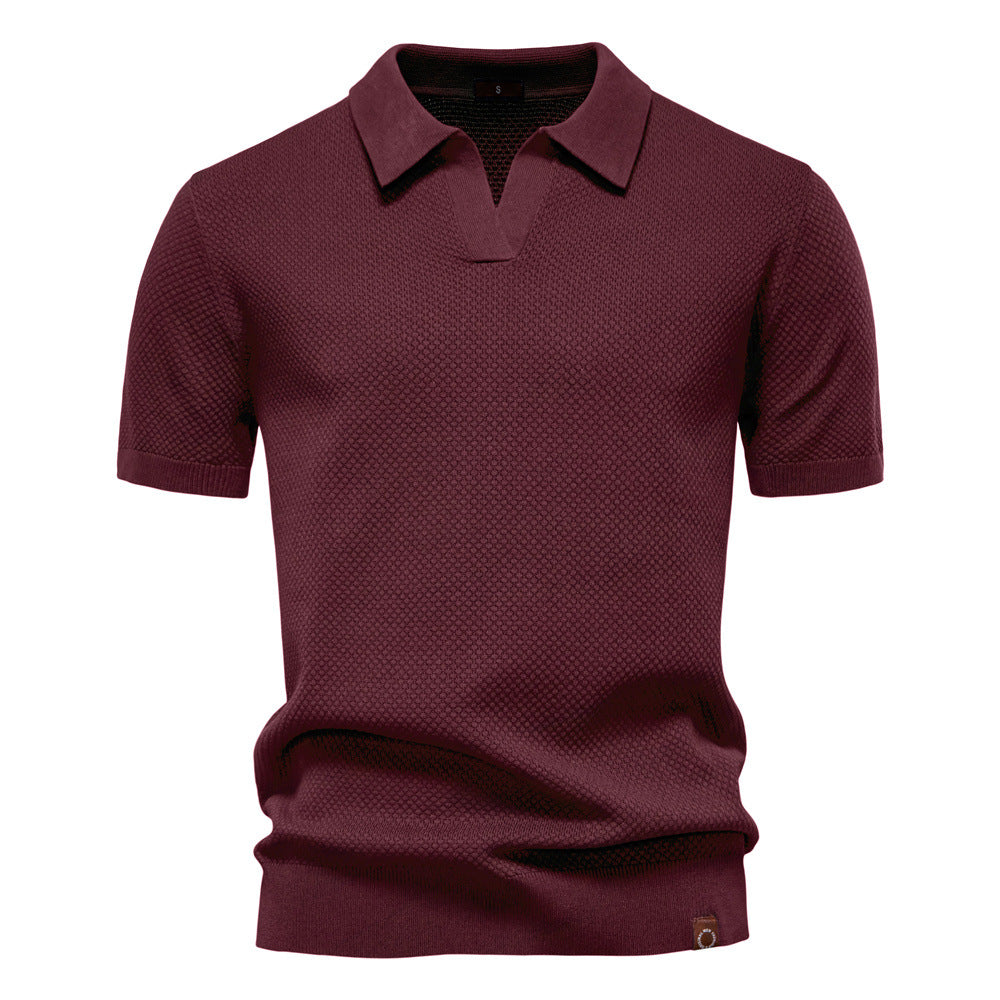 Ulrich - Elegant Short Sleeve Polo Shirt