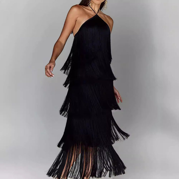 Eva - Dress With Tassels
