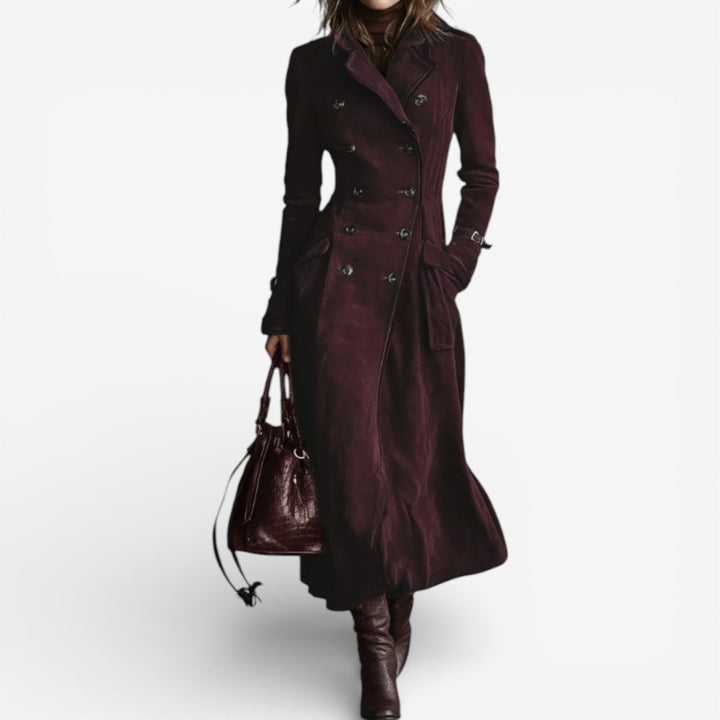 Ingeborg - Suede Trench Coat