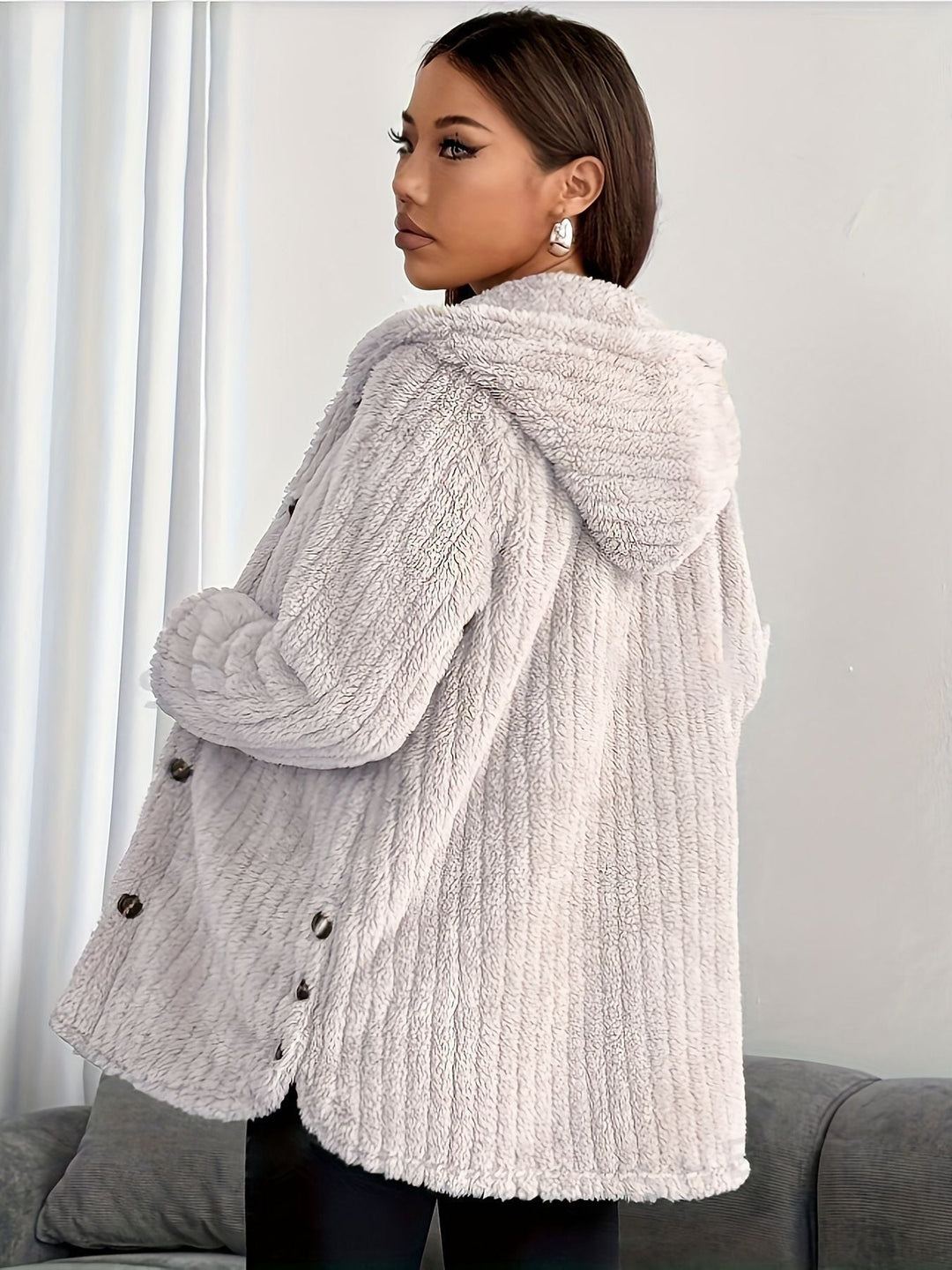 Robine - Long Sleeve Winter Hooded Jacket