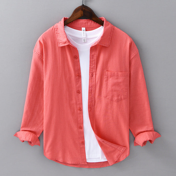 Johnson - Button-Up Linen Shirt