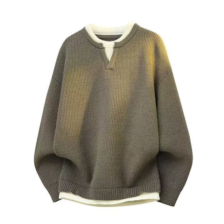 Avner - Long Sleeve Knitted Sweater