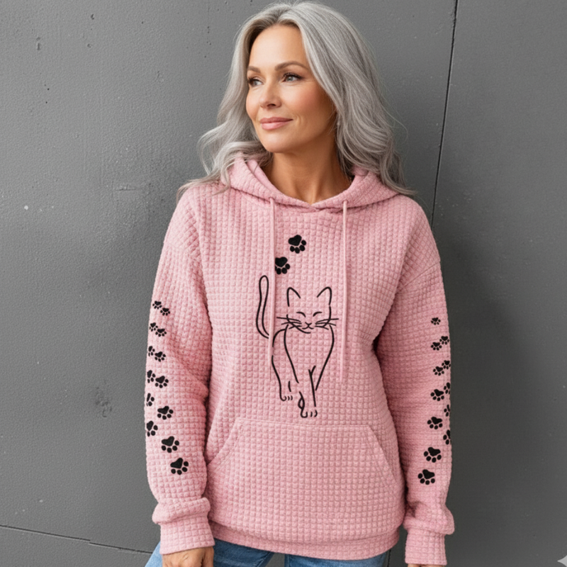 Deidre - Comfortable Knitted Warm Hoodie