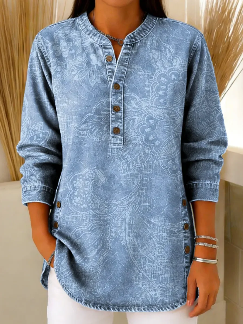 Fadila - Elegant Blouse With Buttons