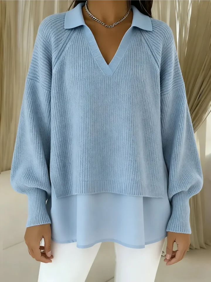 Ofra - Long Sleeve Knitted Sweater