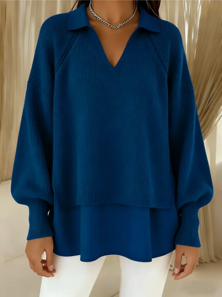 Ofra - Long Sleeve Knitted Sweater