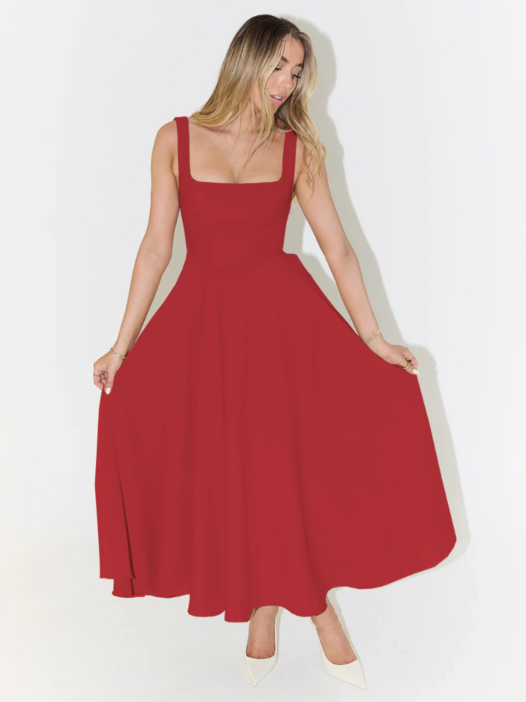 Nangula - Elegant Rayon Dress