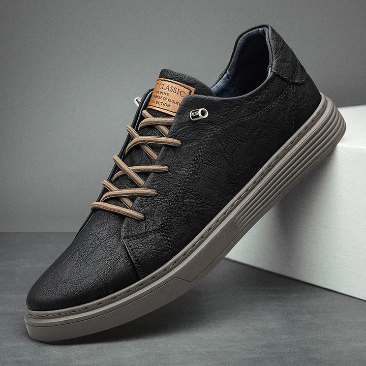 Axiomedge - Genuine Leather Sneakers