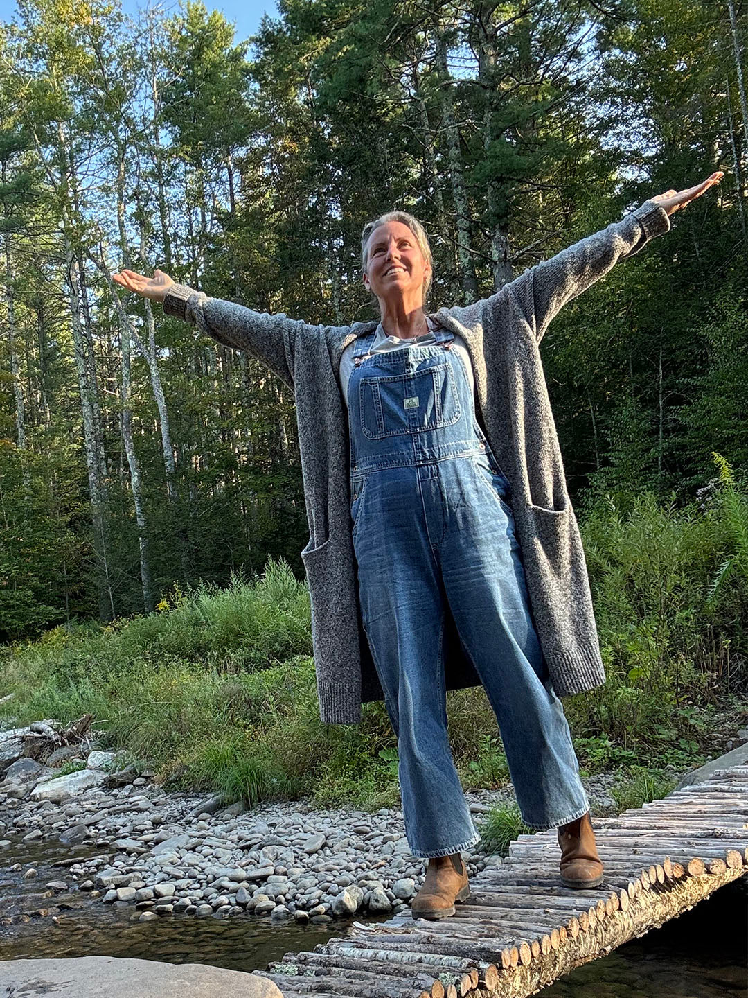 Jonelle - Denim Bib Overalls
