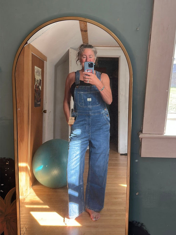 Jonelle - Denim Bib Overalls