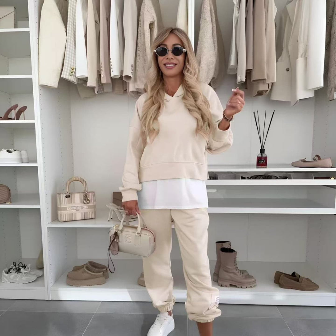 Bronie - Oversized Hoodie With Jogger Pants