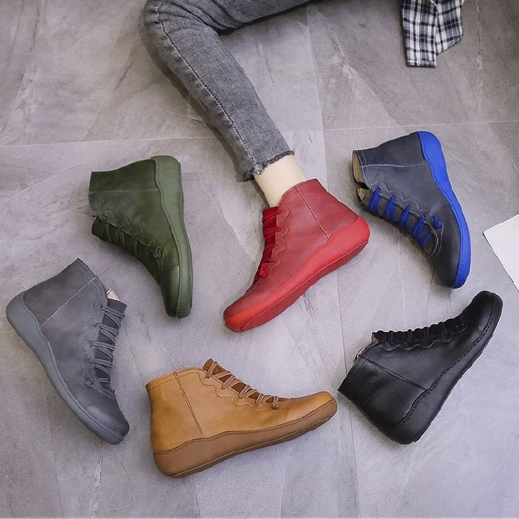 Bjerre - Orthopedic Lace Up Ankle Boots