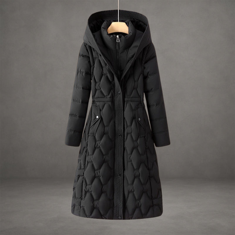 Avishag - Long Padded Coat With Hooded