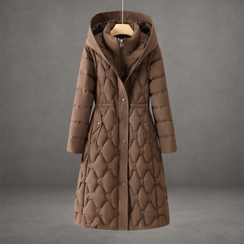 Avishag - Long Padded Coat With Hooded