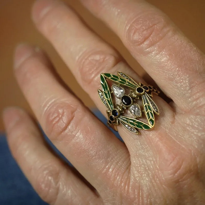Marzella - Poet’s Inheritance Dragonfly Ring